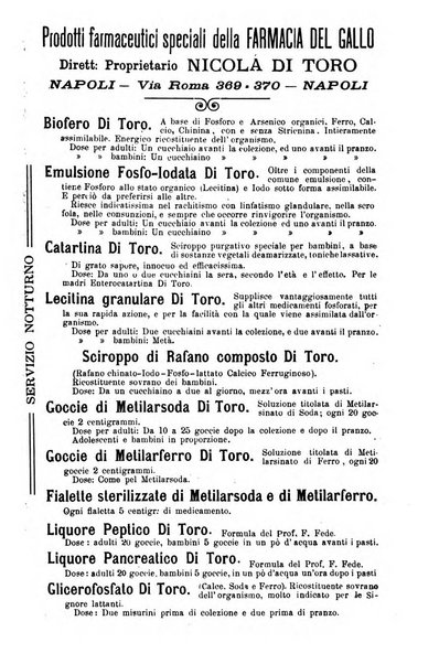 La pediatria periodico mensile indirizzato al progresso degli studi sulle malattie dei bambini