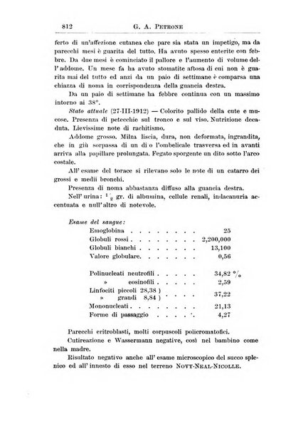 La pediatria periodico mensile indirizzato al progresso degli studi sulle malattie dei bambini