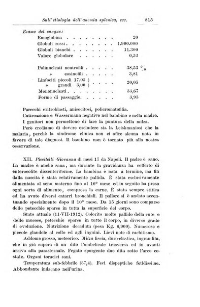 La pediatria periodico mensile indirizzato al progresso degli studi sulle malattie dei bambini