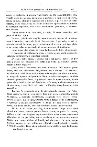 La pediatria periodico mensile indirizzato al progresso degli studi sulle malattie dei bambini