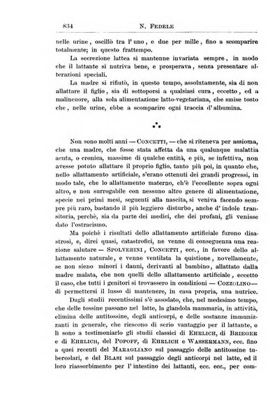 La pediatria periodico mensile indirizzato al progresso degli studi sulle malattie dei bambini