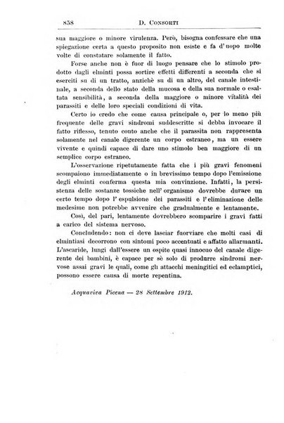 La pediatria periodico mensile indirizzato al progresso degli studi sulle malattie dei bambini