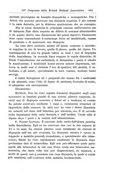 La pediatria periodico mensile indirizzato al progresso degli studi sulle malattie dei bambini