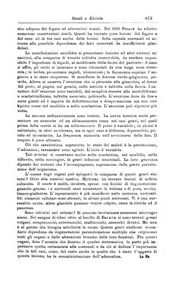 La pediatria periodico mensile indirizzato al progresso degli studi sulle malattie dei bambini