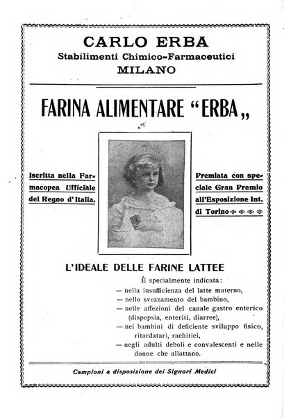 La pediatria periodico mensile indirizzato al progresso degli studi sulle malattie dei bambini