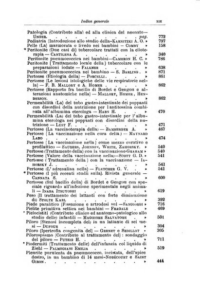 La pediatria periodico mensile indirizzato al progresso degli studi sulle malattie dei bambini