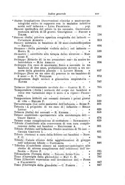 La pediatria periodico mensile indirizzato al progresso degli studi sulle malattie dei bambini