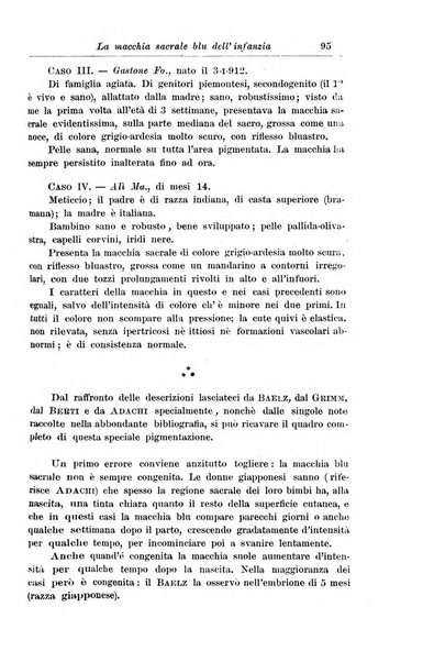 La pediatria periodico mensile indirizzato al progresso degli studi sulle malattie dei bambini