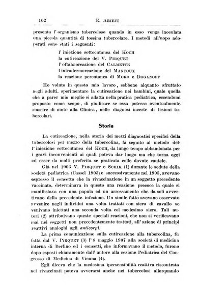 La pediatria periodico mensile indirizzato al progresso degli studi sulle malattie dei bambini