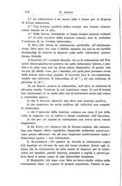 La pediatria periodico mensile indirizzato al progresso degli studi sulle malattie dei bambini