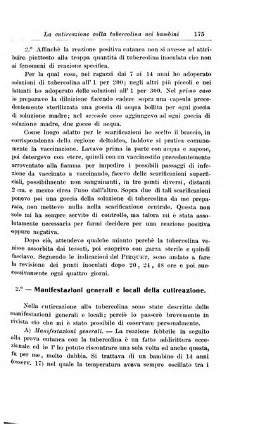 La pediatria periodico mensile indirizzato al progresso degli studi sulle malattie dei bambini