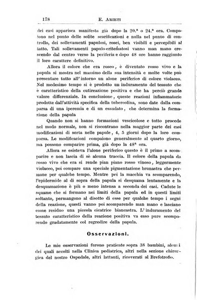 La pediatria periodico mensile indirizzato al progresso degli studi sulle malattie dei bambini