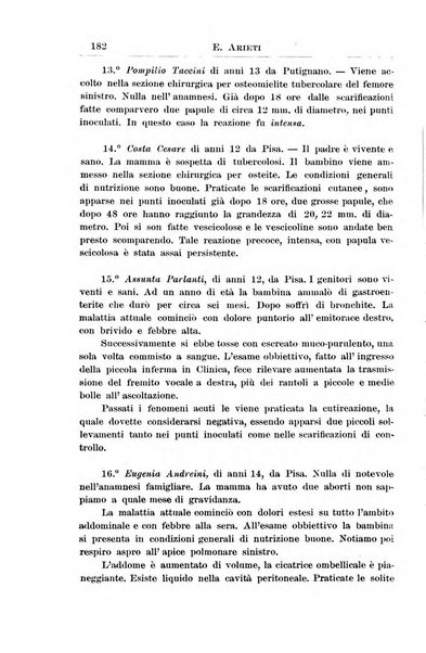 La pediatria periodico mensile indirizzato al progresso degli studi sulle malattie dei bambini