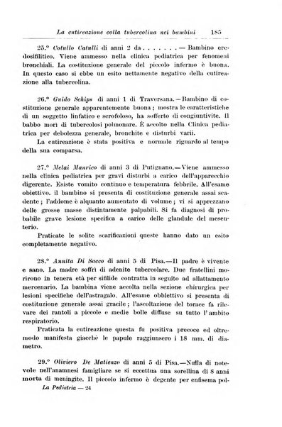 La pediatria periodico mensile indirizzato al progresso degli studi sulle malattie dei bambini