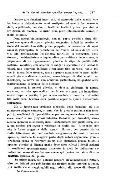 La pediatria periodico mensile indirizzato al progresso degli studi sulle malattie dei bambini