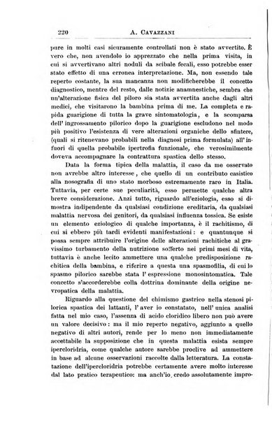 La pediatria periodico mensile indirizzato al progresso degli studi sulle malattie dei bambini