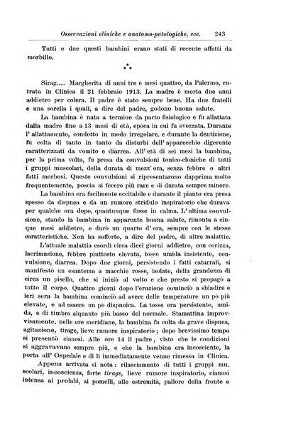 La pediatria periodico mensile indirizzato al progresso degli studi sulle malattie dei bambini