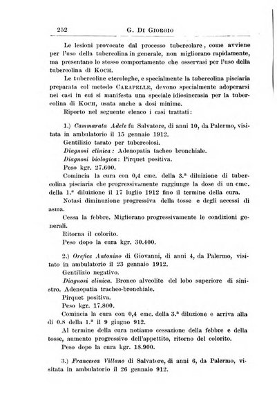 La pediatria periodico mensile indirizzato al progresso degli studi sulle malattie dei bambini