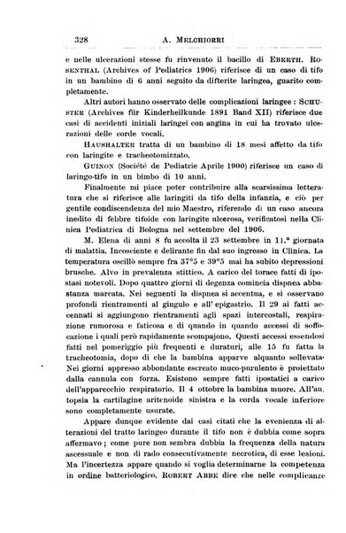 La pediatria periodico mensile indirizzato al progresso degli studi sulle malattie dei bambini