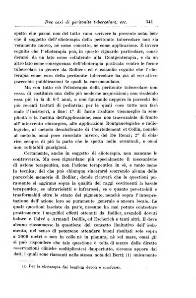 La pediatria periodico mensile indirizzato al progresso degli studi sulle malattie dei bambini