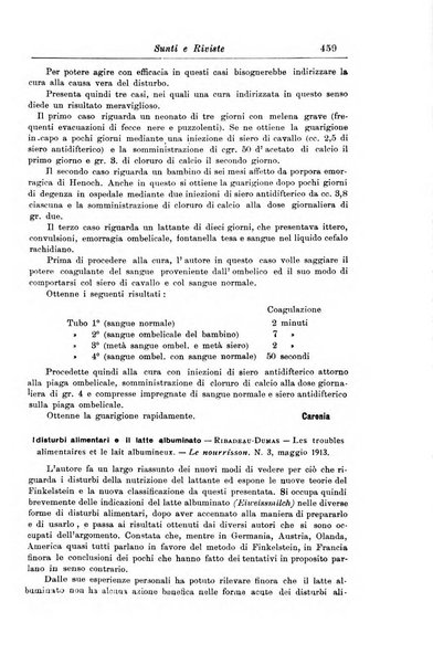 La pediatria periodico mensile indirizzato al progresso degli studi sulle malattie dei bambini