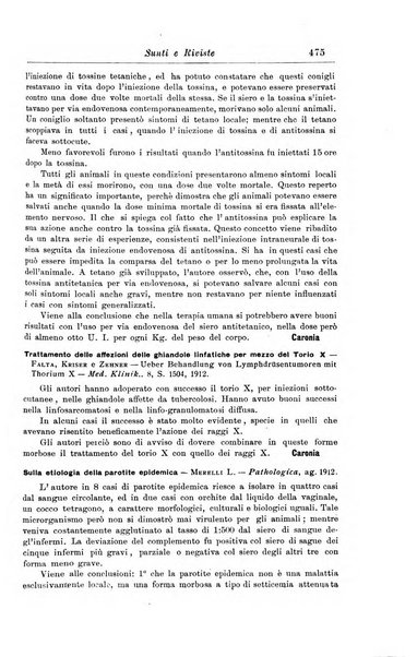 La pediatria periodico mensile indirizzato al progresso degli studi sulle malattie dei bambini