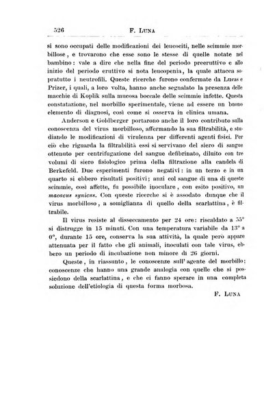 La pediatria periodico mensile indirizzato al progresso degli studi sulle malattie dei bambini