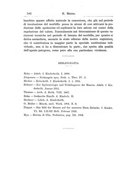 La pediatria periodico mensile indirizzato al progresso degli studi sulle malattie dei bambini