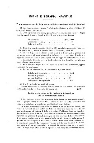 La pediatria periodico mensile indirizzato al progresso degli studi sulle malattie dei bambini