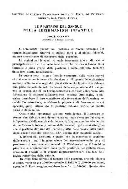 La pediatria periodico mensile indirizzato al progresso degli studi sulle malattie dei bambini