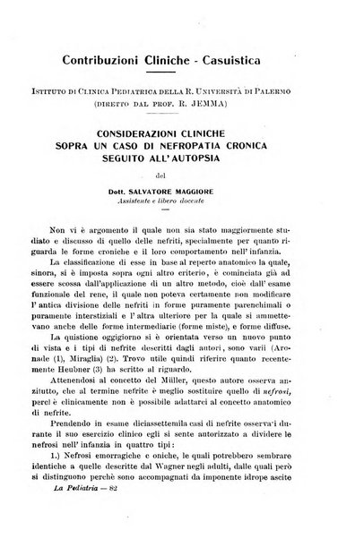 La pediatria periodico mensile indirizzato al progresso degli studi sulle malattie dei bambini