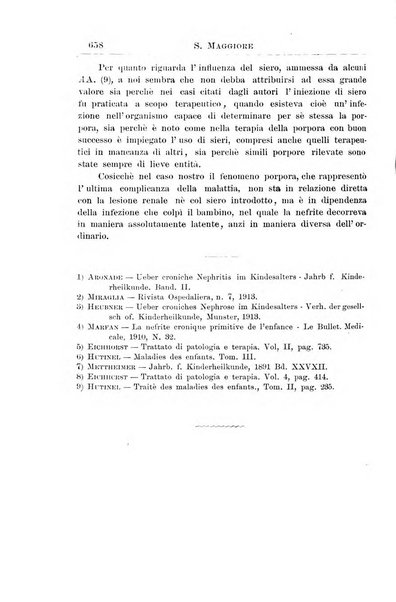 La pediatria periodico mensile indirizzato al progresso degli studi sulle malattie dei bambini