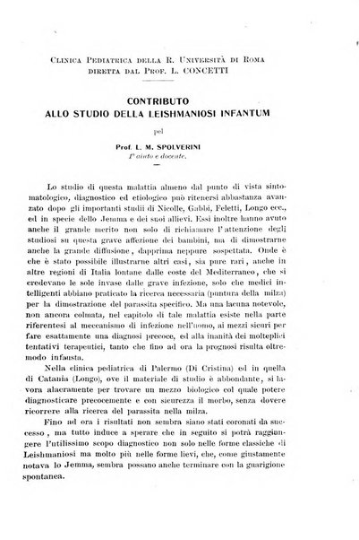 La pediatria periodico mensile indirizzato al progresso degli studi sulle malattie dei bambini