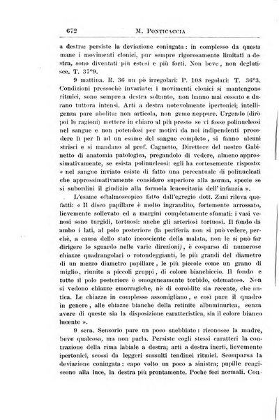 La pediatria periodico mensile indirizzato al progresso degli studi sulle malattie dei bambini