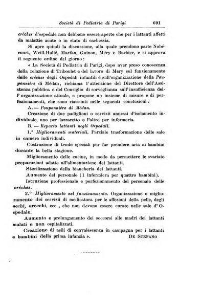 La pediatria periodico mensile indirizzato al progresso degli studi sulle malattie dei bambini