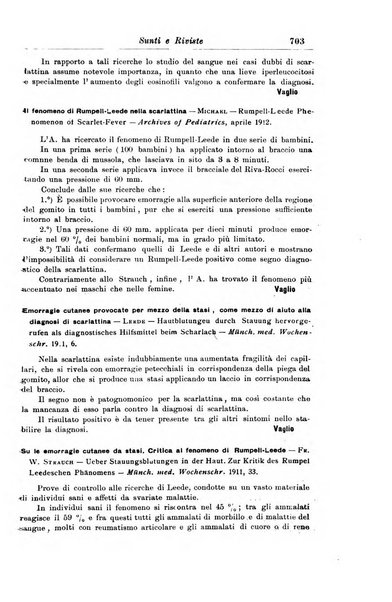 La pediatria periodico mensile indirizzato al progresso degli studi sulle malattie dei bambini