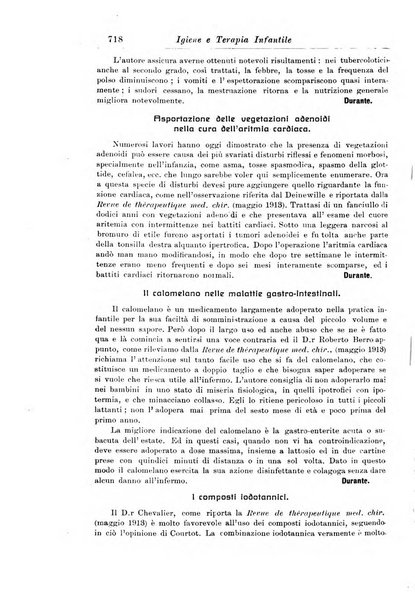 La pediatria periodico mensile indirizzato al progresso degli studi sulle malattie dei bambini