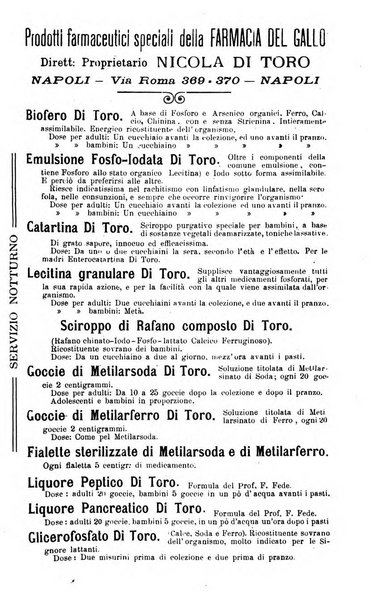 La pediatria periodico mensile indirizzato al progresso degli studi sulle malattie dei bambini