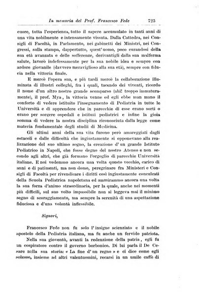 La pediatria periodico mensile indirizzato al progresso degli studi sulle malattie dei bambini