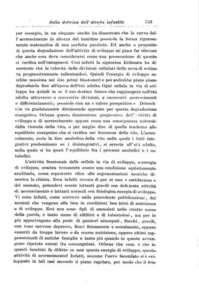 La pediatria periodico mensile indirizzato al progresso degli studi sulle malattie dei bambini