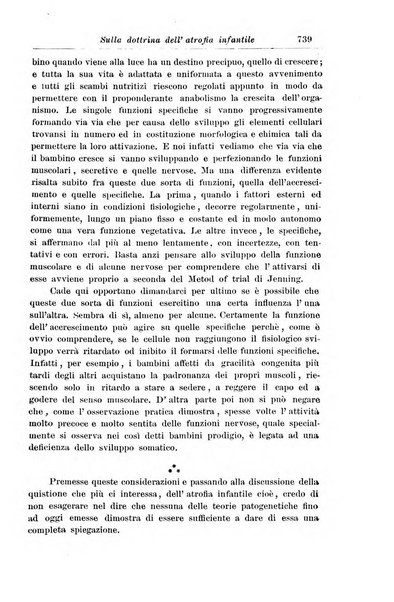 La pediatria periodico mensile indirizzato al progresso degli studi sulle malattie dei bambini