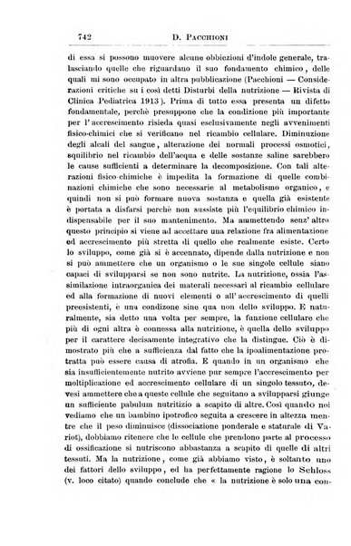 La pediatria periodico mensile indirizzato al progresso degli studi sulle malattie dei bambini