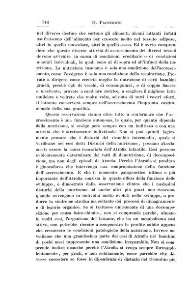 La pediatria periodico mensile indirizzato al progresso degli studi sulle malattie dei bambini