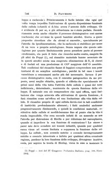 La pediatria periodico mensile indirizzato al progresso degli studi sulle malattie dei bambini