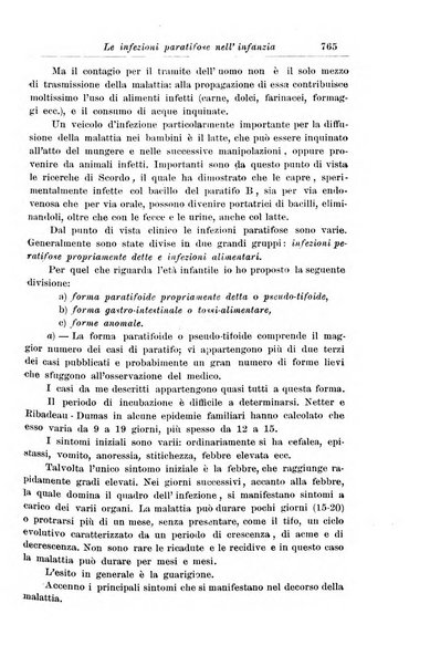 La pediatria periodico mensile indirizzato al progresso degli studi sulle malattie dei bambini