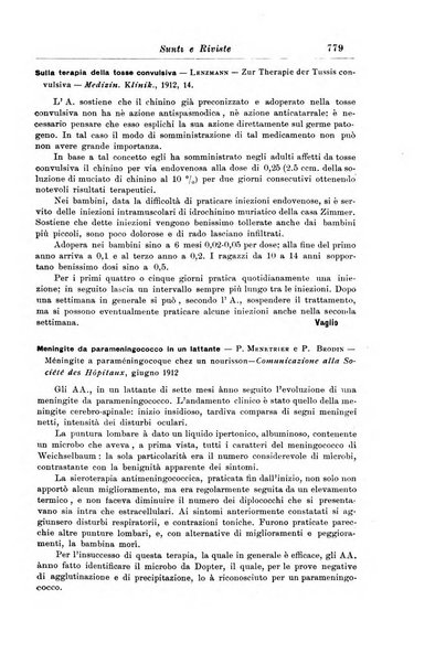 La pediatria periodico mensile indirizzato al progresso degli studi sulle malattie dei bambini