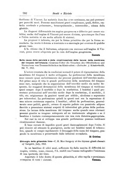 La pediatria periodico mensile indirizzato al progresso degli studi sulle malattie dei bambini