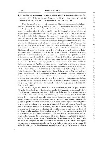 La pediatria periodico mensile indirizzato al progresso degli studi sulle malattie dei bambini