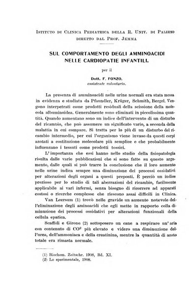 La pediatria periodico mensile indirizzato al progresso degli studi sulle malattie dei bambini