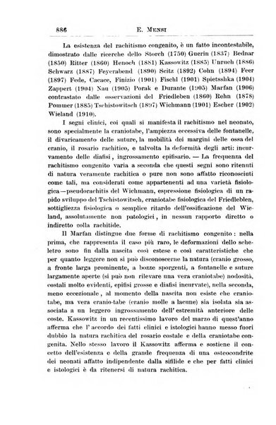 La pediatria periodico mensile indirizzato al progresso degli studi sulle malattie dei bambini